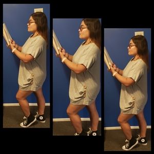 Great Top with Buttons on the sides